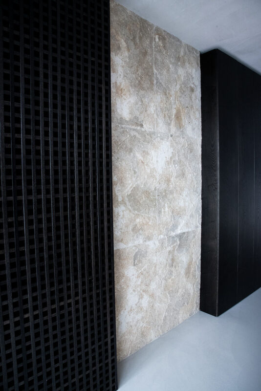 Rivestimento in marmo beige tortora effetto materico